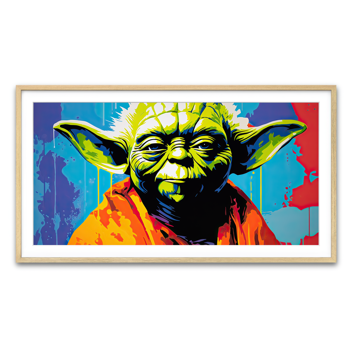 Framed Print 2x1 Natural