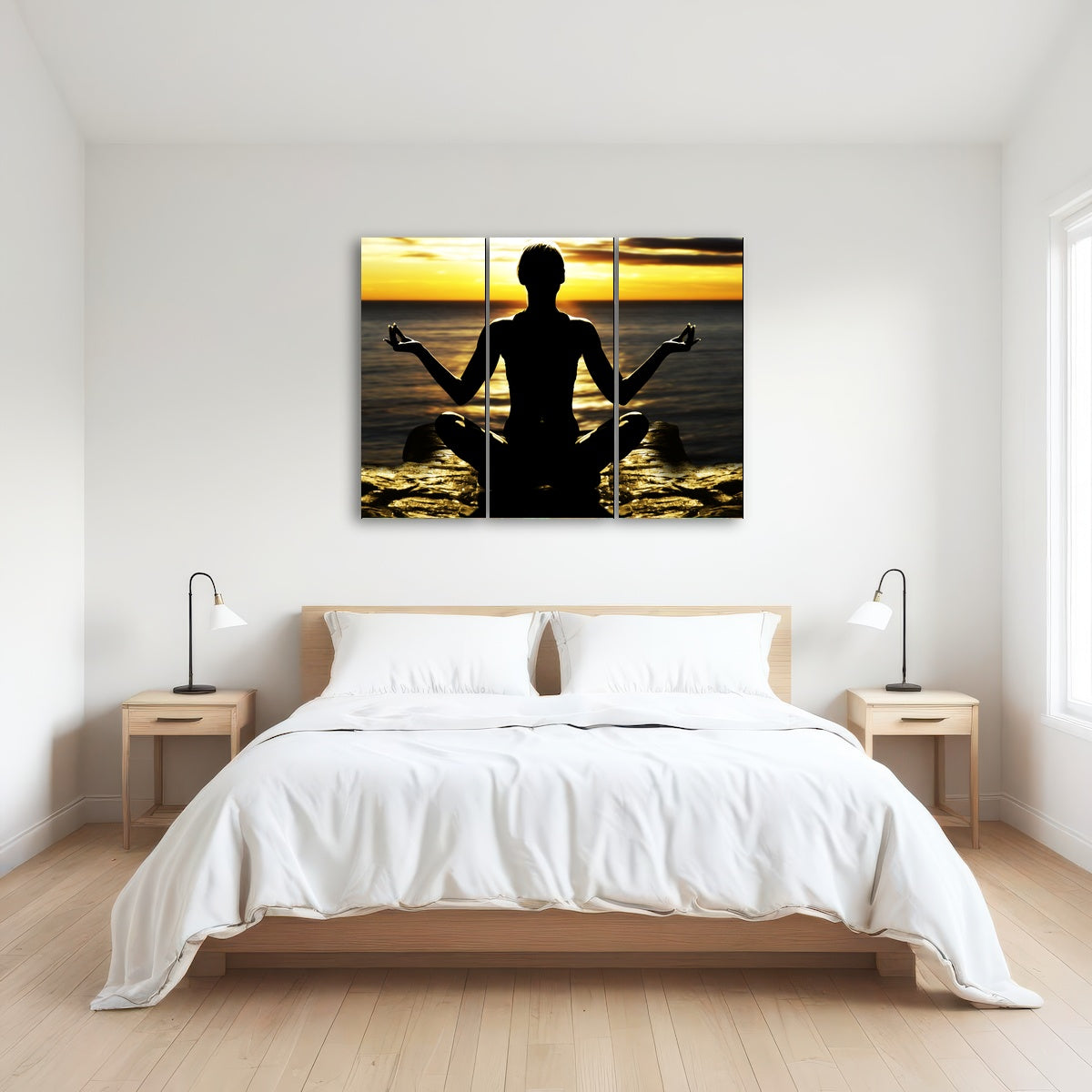 AUTO-MOCKUP ROOM | Yoga Silhouette