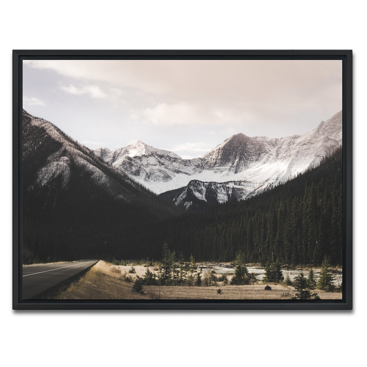 AUTO-MOCKUP WHITE | Yoho National Park | 1 Piece | Black Framed Canvas | group=4x3