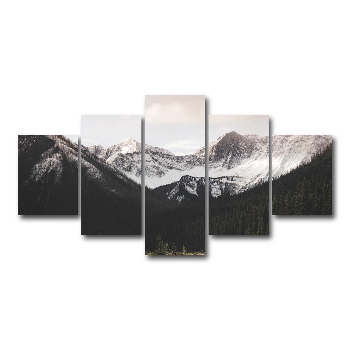 AUTO-MOCKUP WHITE | Yoho National Park | 5 Piece | Gallery Wrap Canvas | group=5_short