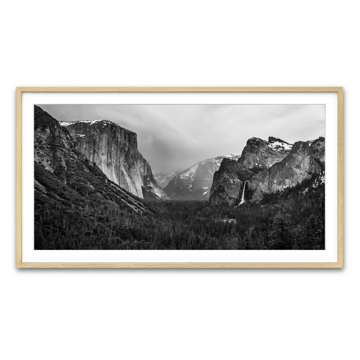 Framed Print 2x1 Natural