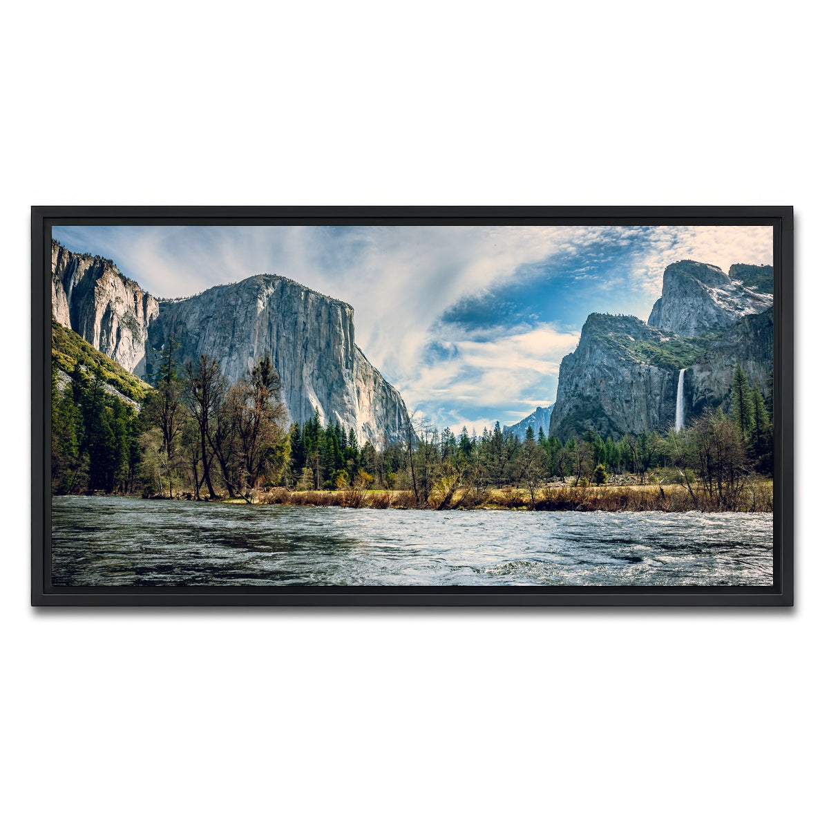 AUTO-MOCKUP WHITE | Yosemite | 1 Piece | Black Framed Canvas | group=2x1