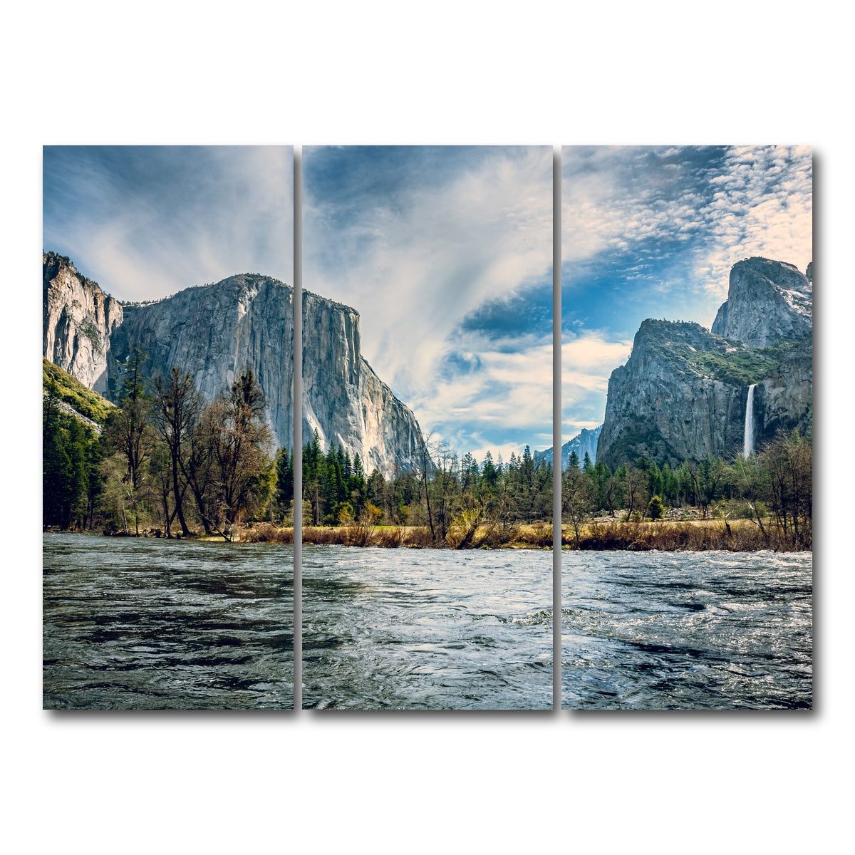 AUTO-MOCKUP WHITE | Yosemite | 3 Piece | Gallery Wrap Canvas | group=8x18