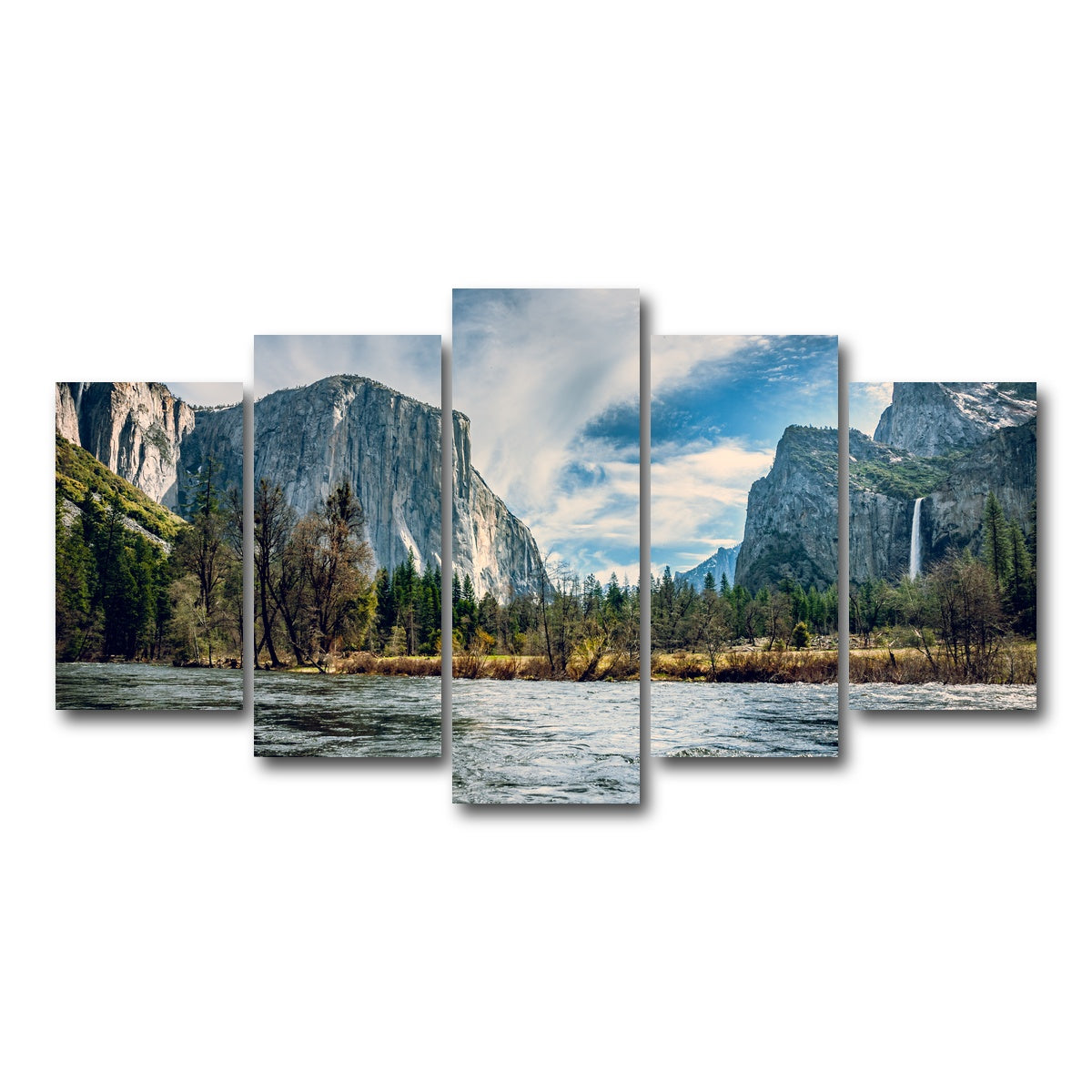 AUTO-MOCKUP WHITE | Yosemite | 5 Piece | Gallery Wrap Canvas | group=5_normal