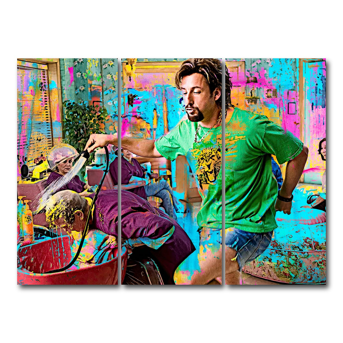 AUTO-MOCKUP WHITE | You Don't Mess with the Zohan | 3 Piece | Gallery Wrap Canvas | group=8x18