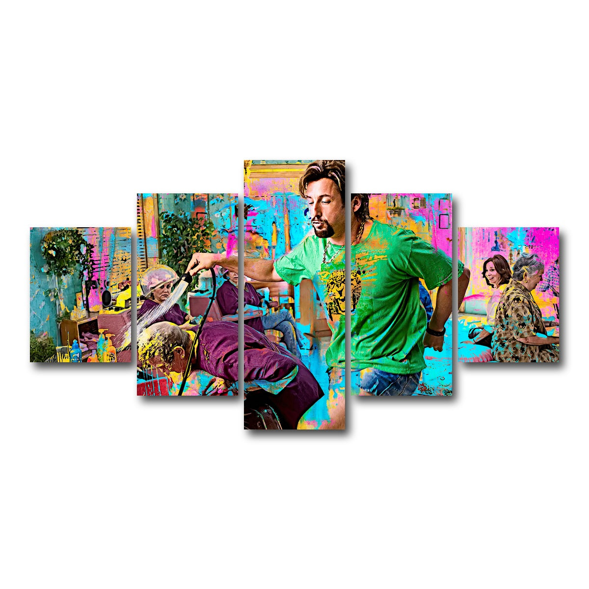 AUTO-MOCKUP WHITE | You Don't Mess with the Zohan | 5 Piece | Gallery Wrap Canvas | group=5_short