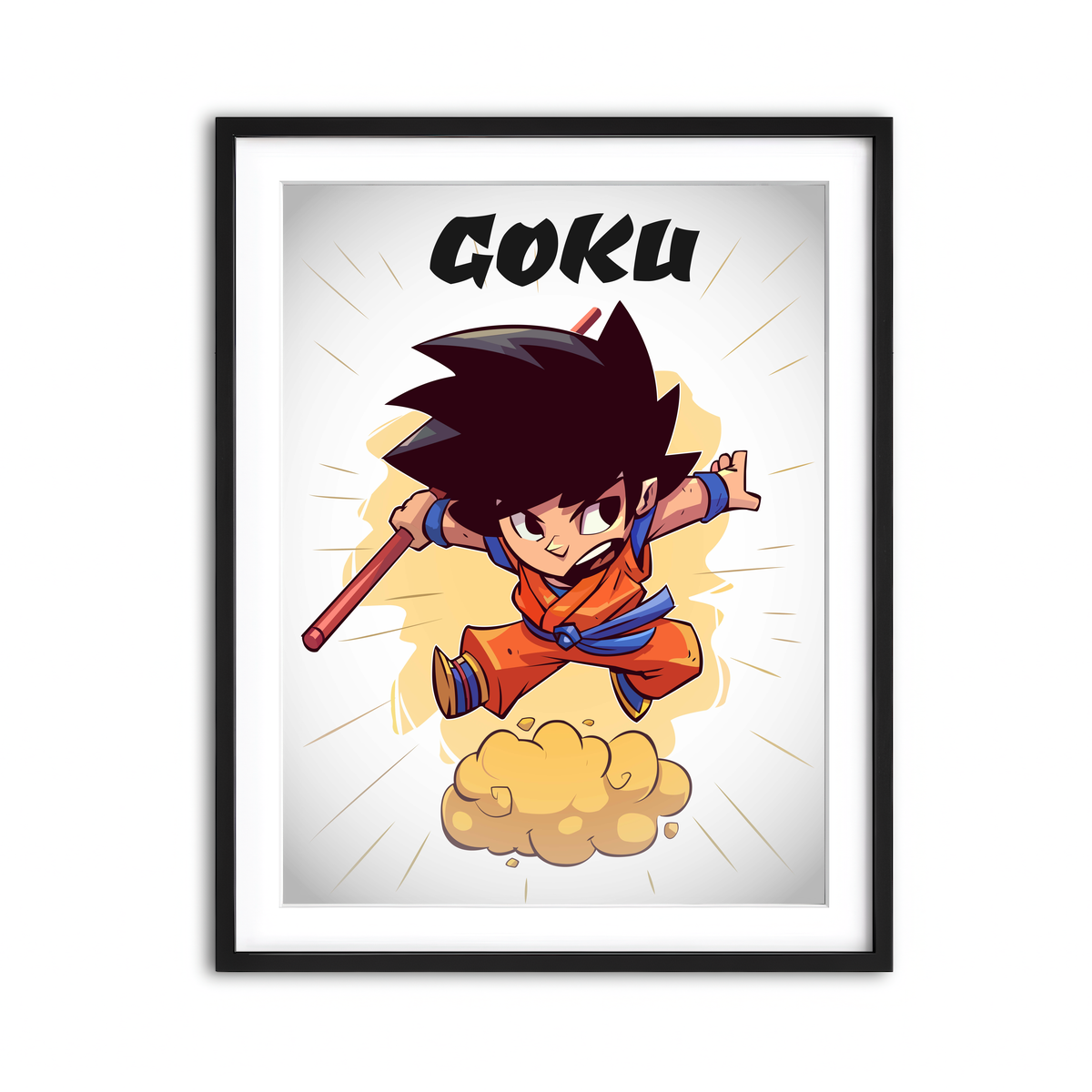 Framed Print 3x4 Black