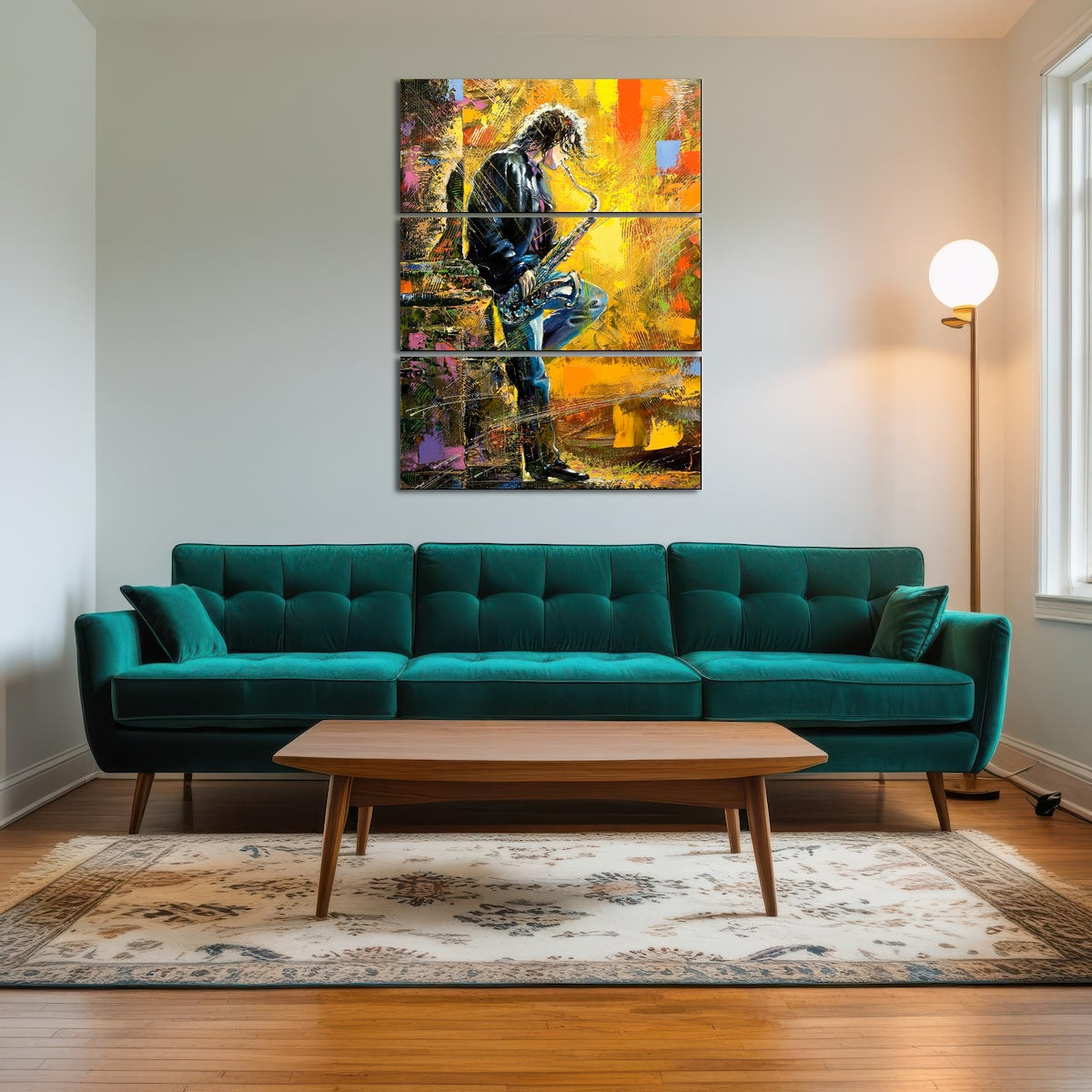 AUTO-MOCKUP ROOM | Young Saxophone Player