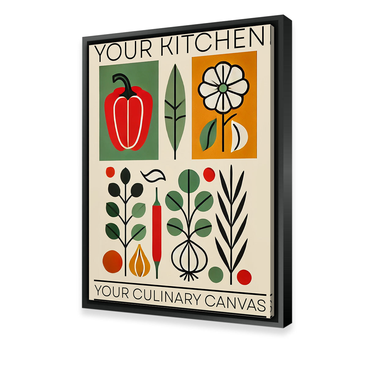 Your Kitchen, Your Culinary Canvas Wall Art