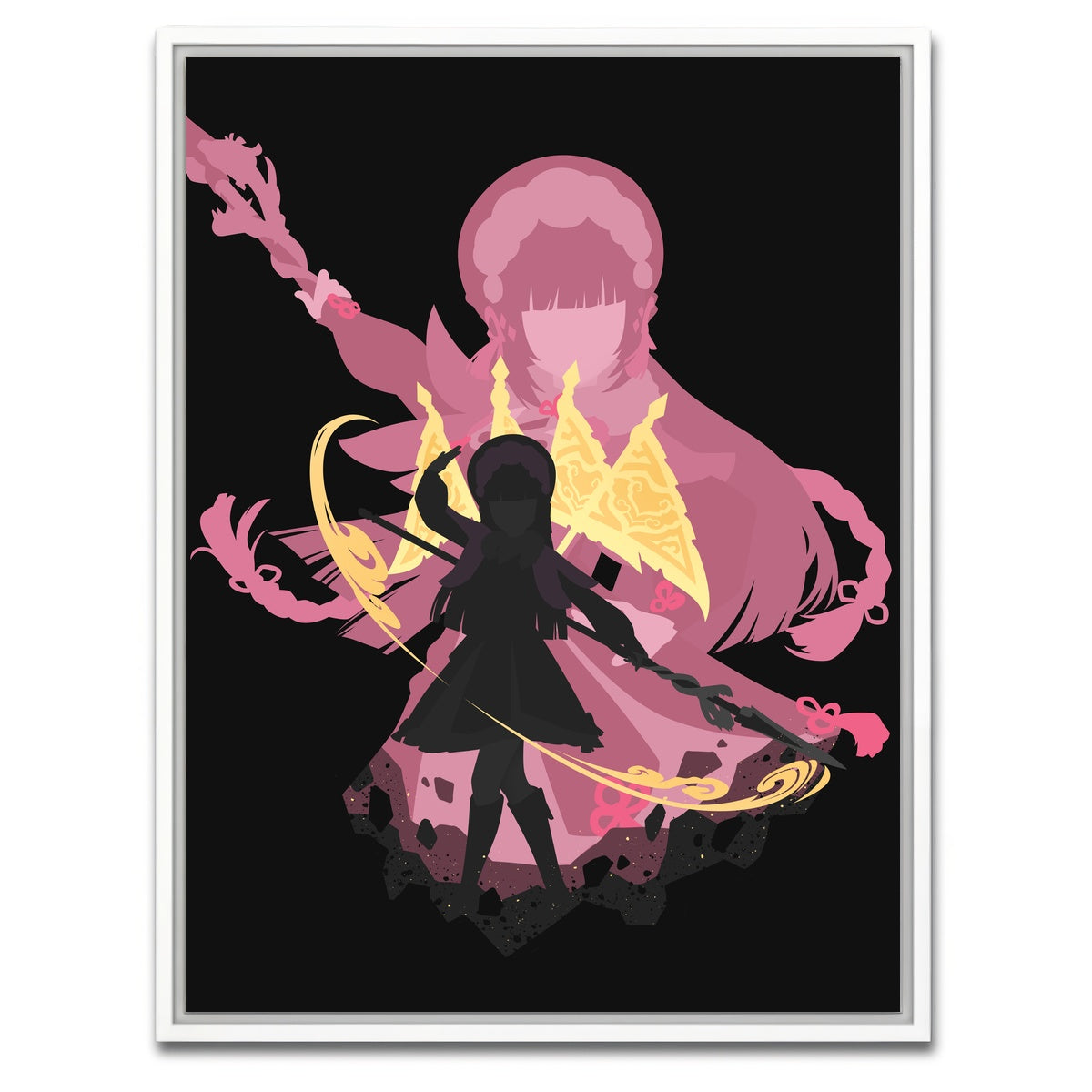 AUTO-MOCKUP WHITE | Yunjin | 1 Piece | White Framed Canvas | group=3x4