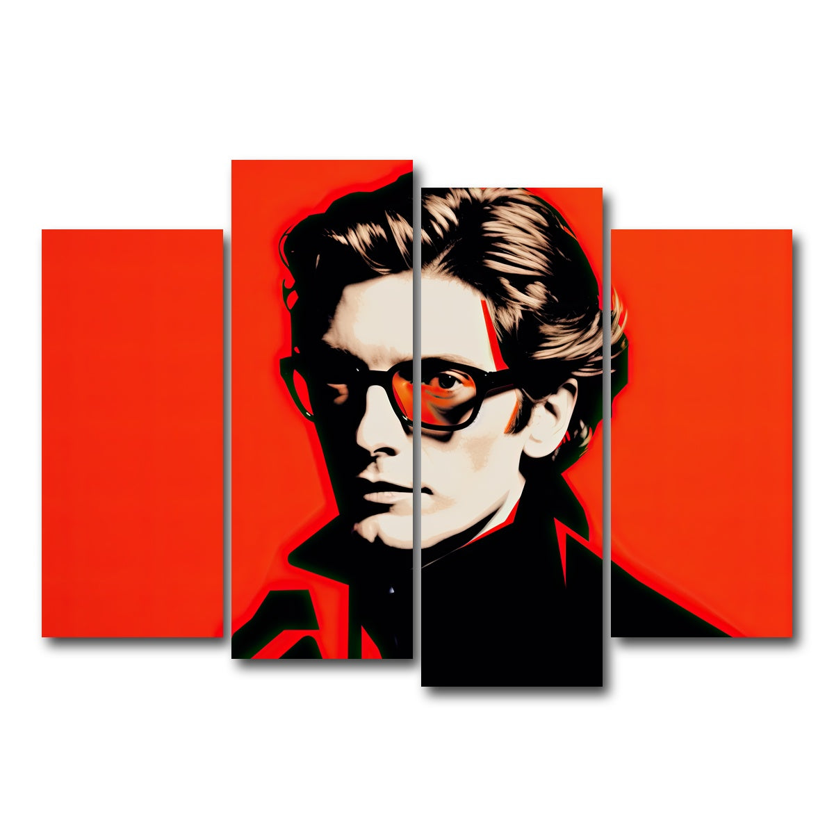 AUTO-MOCKUP WHITE | Yves Saint Laurent | 4 Piece | Gallery Wrap Canvas | group=4_normal