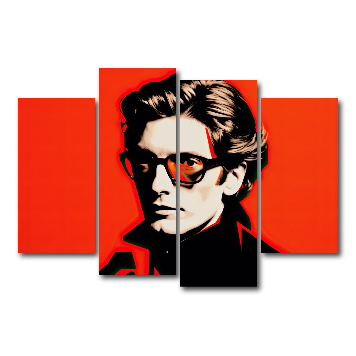 AUTO-MOCKUP WHITE | Yves Saint Laurent | 4 Piece | Gallery Wrap Canvas | group=4_short