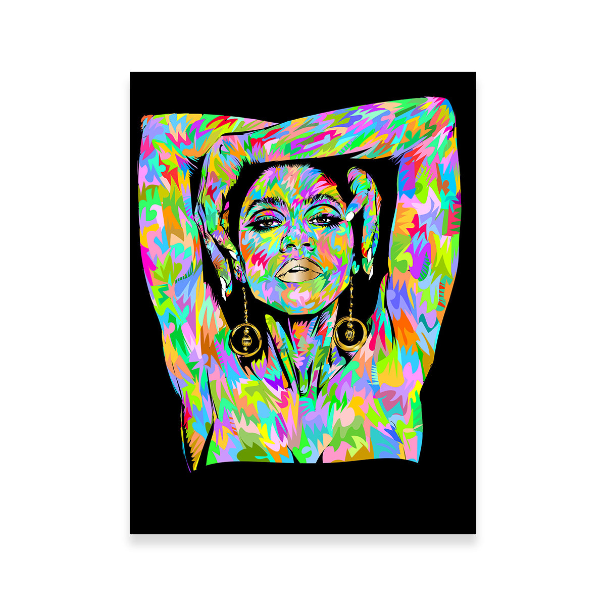 Zendaya Wall Art
