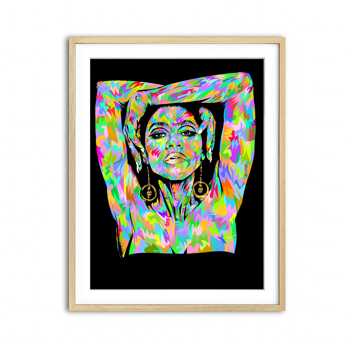 Framed Print 3x4 Natural