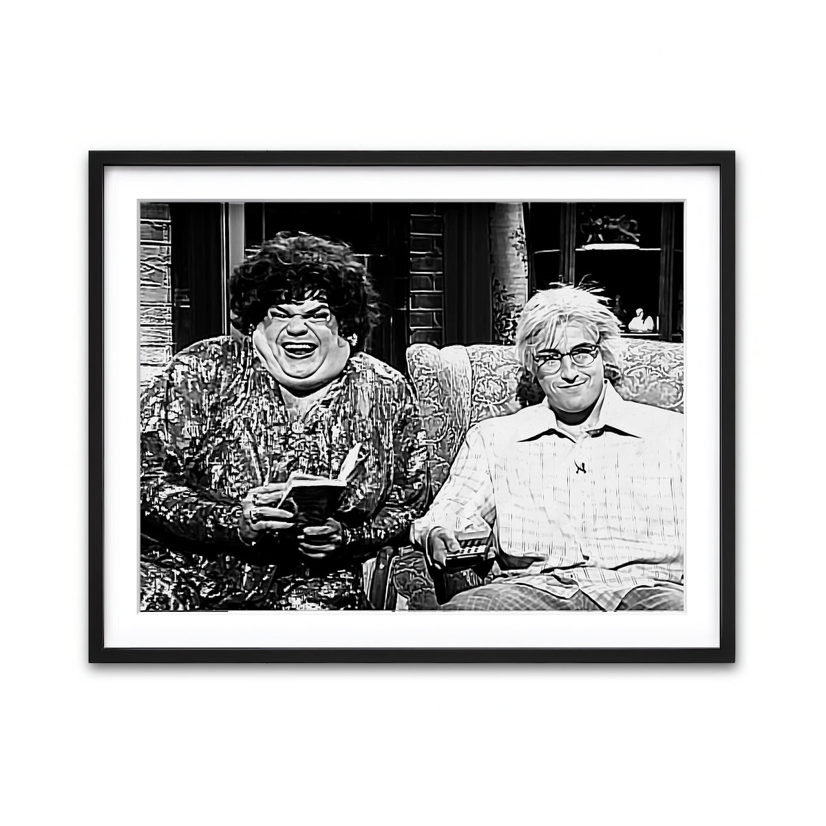 Framed Print 4x3 Black