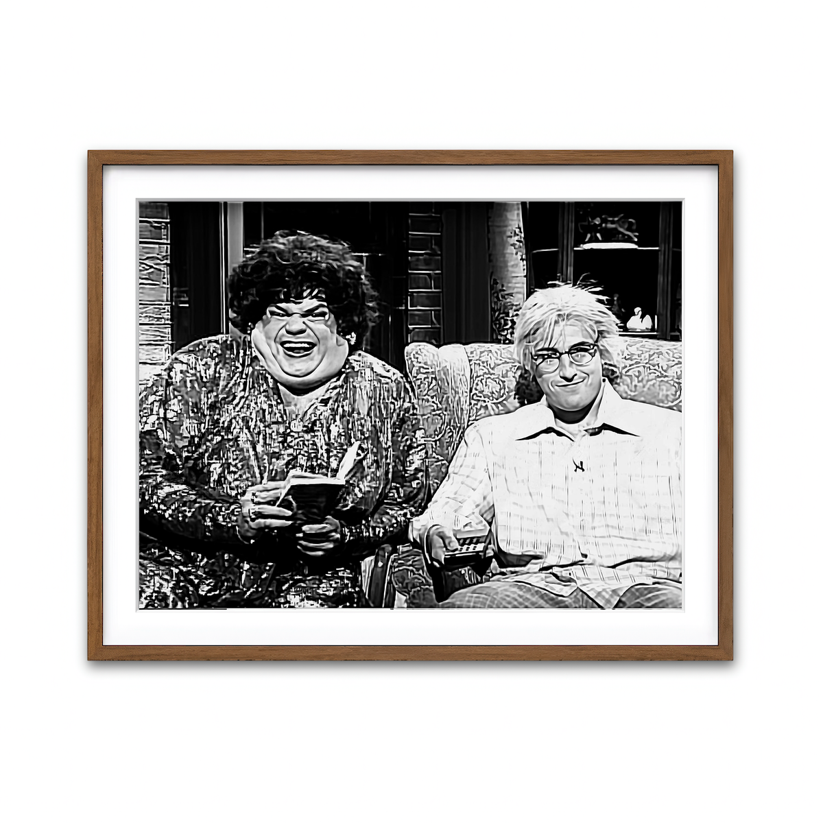 Framed Print 4x3 Walnut