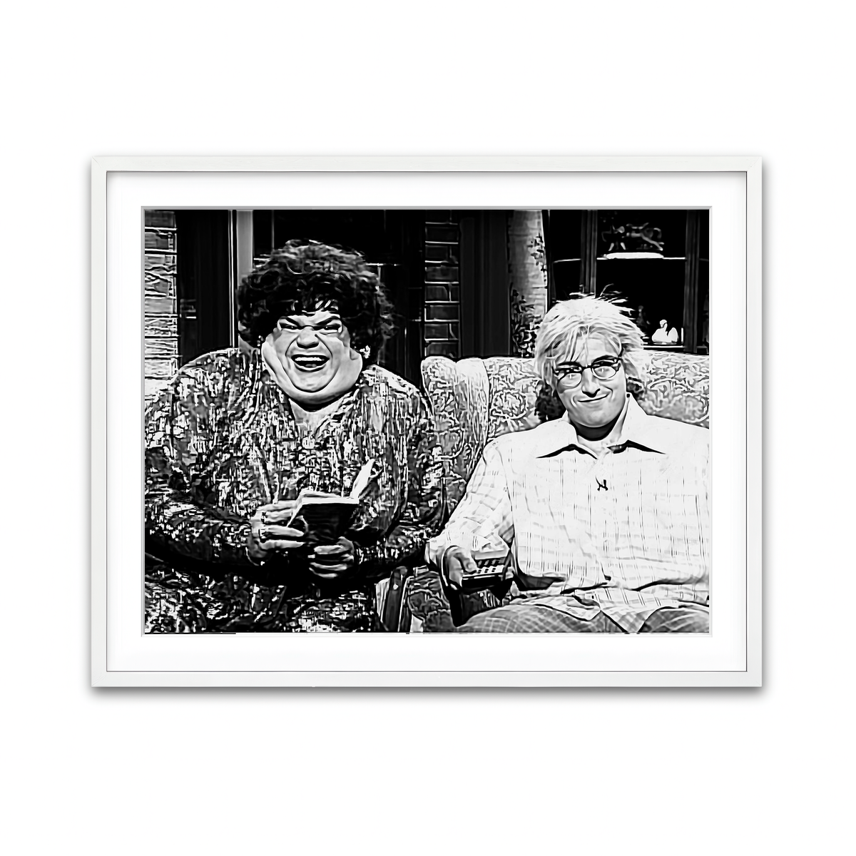 Framed Print 4x3 White