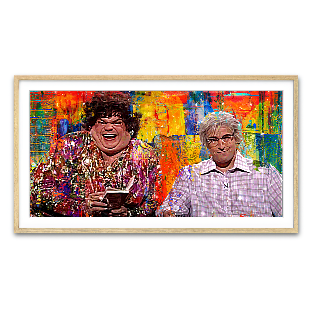 Framed Print 2x1 Natural