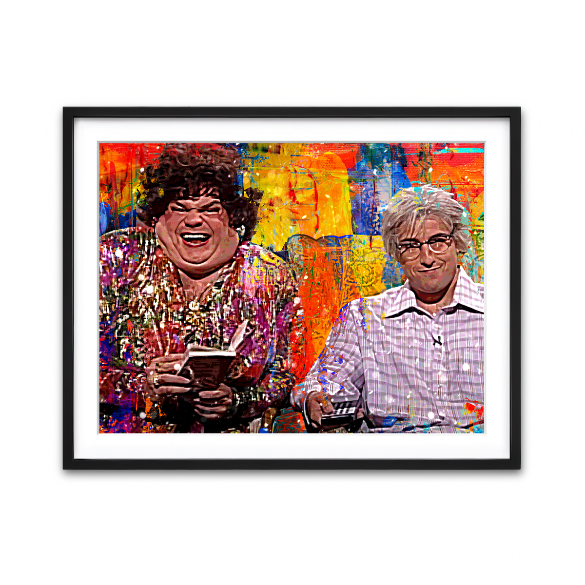 Framed Print 4x3 Black