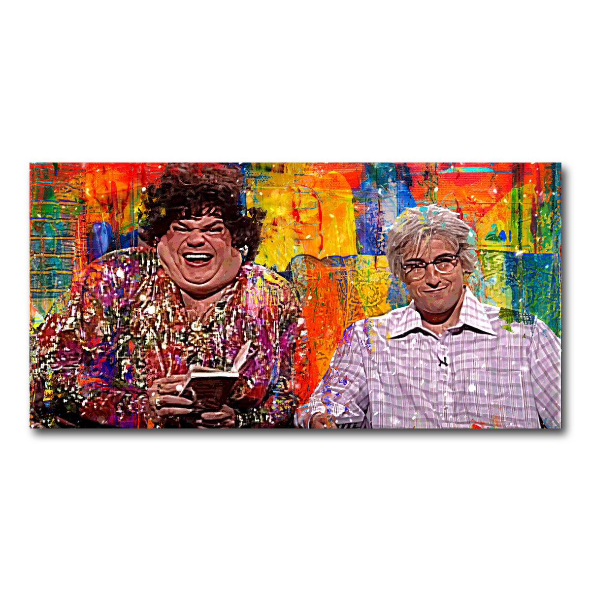 AUTO-MOCKUP WHITE | Zagat's with Hank & Beverly Gelfand | 1 Piece | Gallery Wrap Canvas | group=2x1