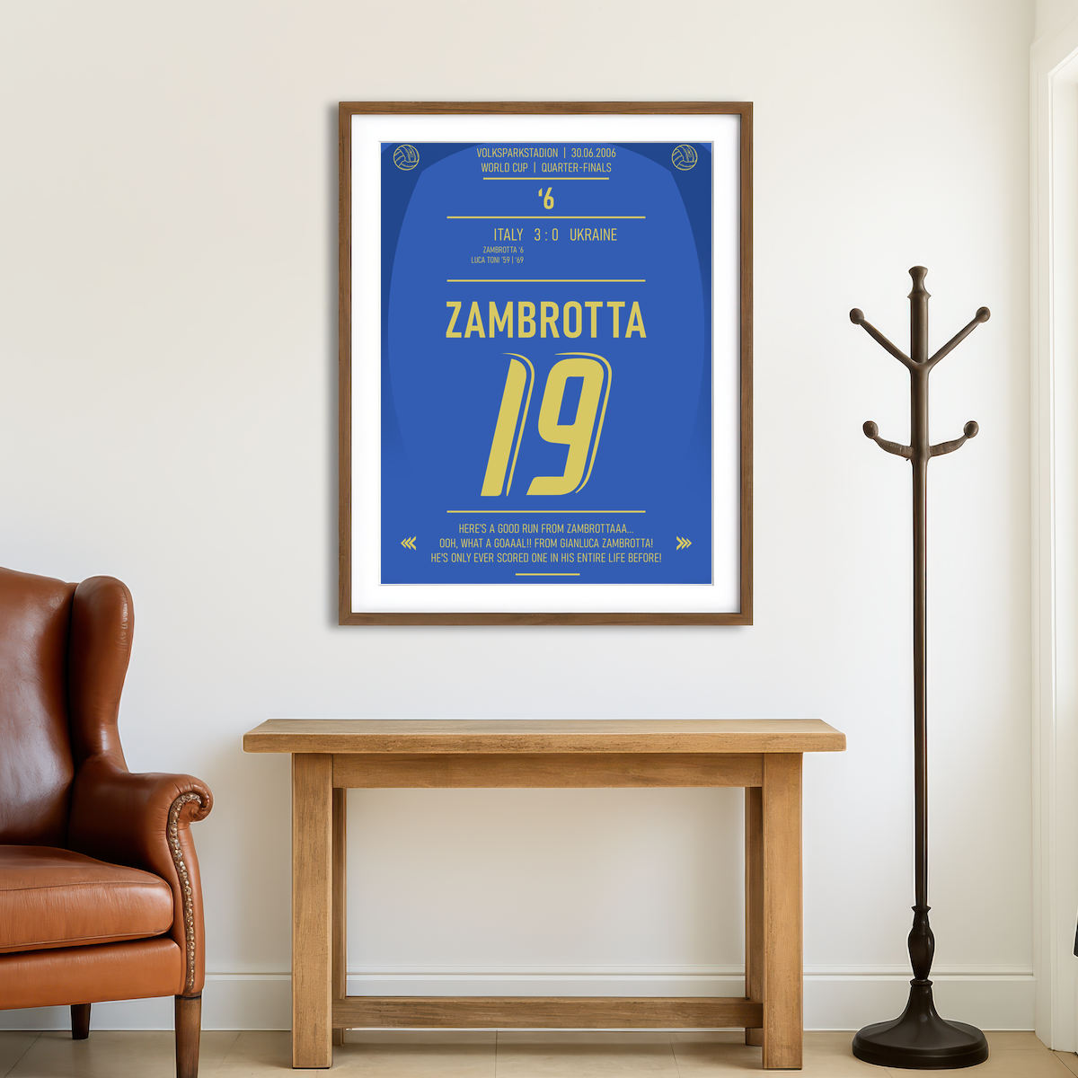 AUTO-MOCKUP ROOM | Zambrotta Wall Art