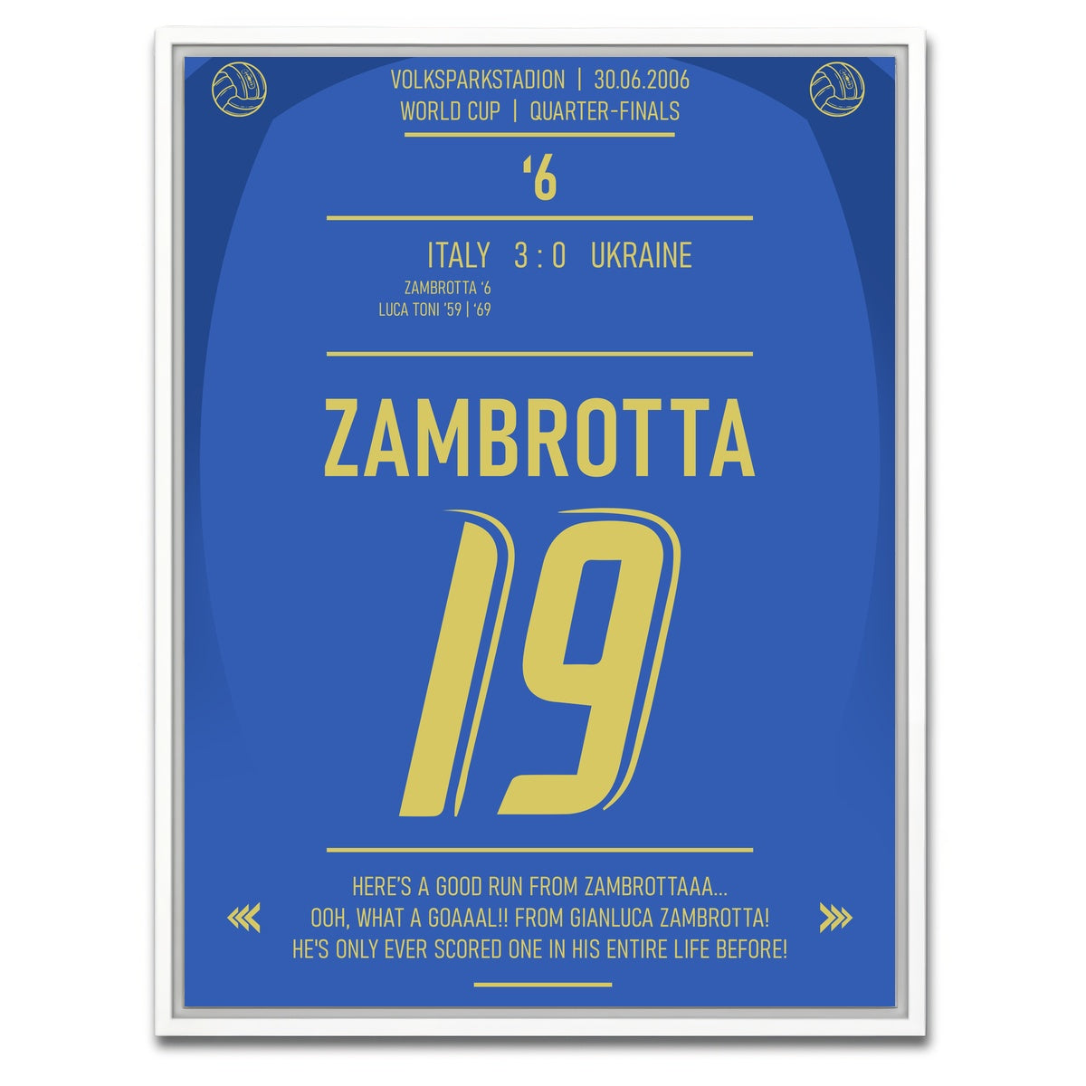 AUTO-MOCKUP WHITE | Zambrotta | 1 Piece | White Framed Canvas | group=3x4