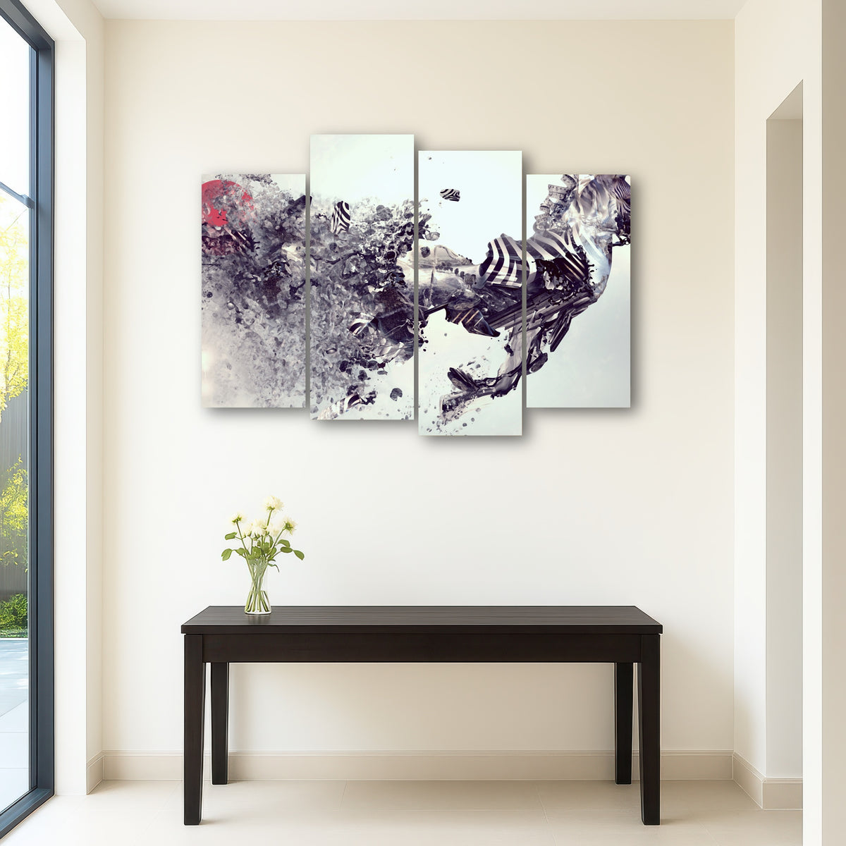 AUTO-MOCKUP ROOM | Zebra Abstract