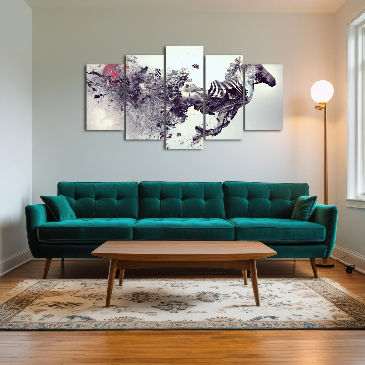 AUTO-MOCKUP ROOM | Zebra Abstract