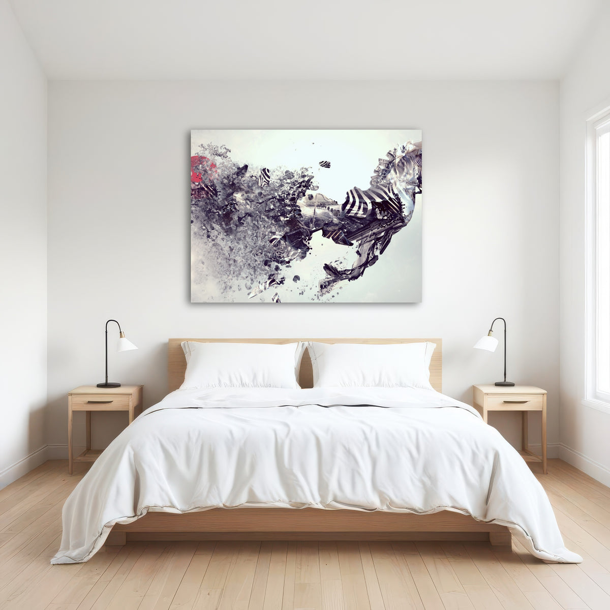 AUTO-MOCKUP ROOM | Zebra Abstract