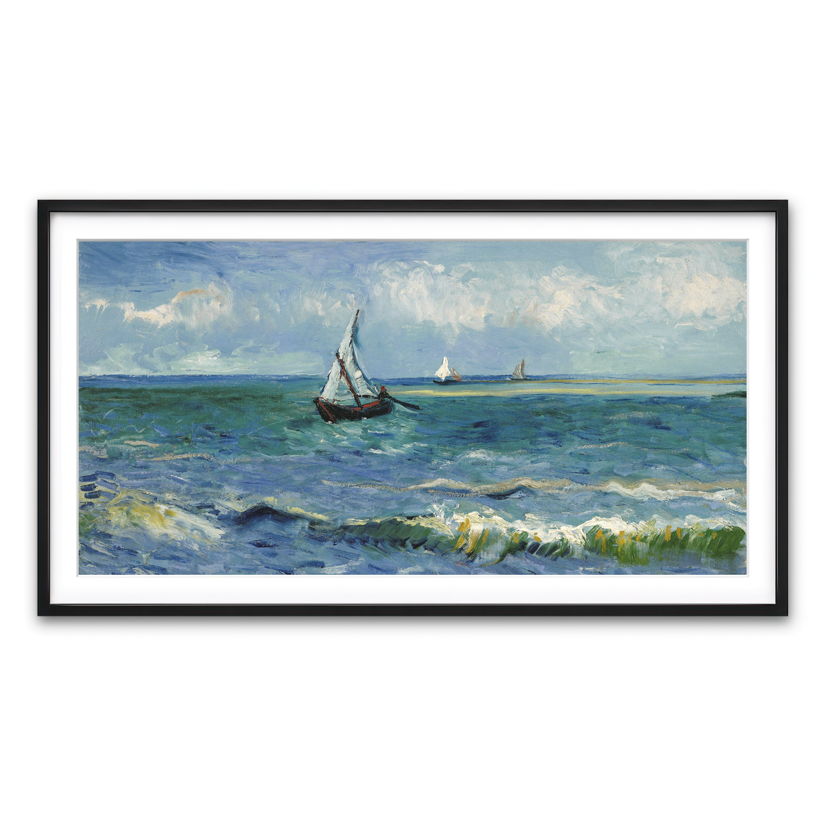 Framed Print 2x1 Black