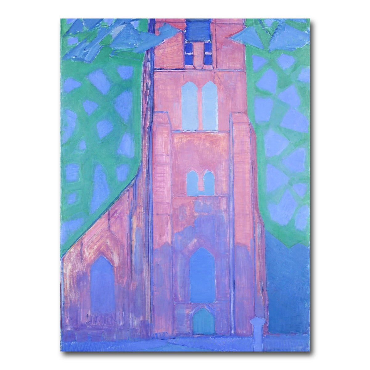 AUTO-MOCKUP WHITE | Zeeuwsche kerktoren | 1 Piece | Gallery Wrap Canvas | group=3x4