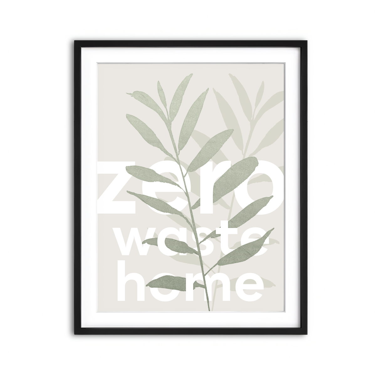 Framed Print 3x4 Black