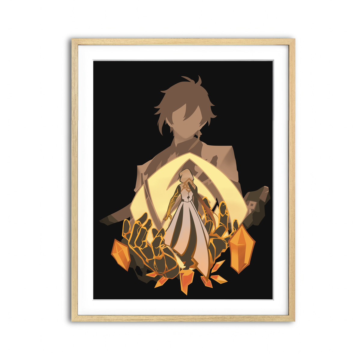 Framed Print 3x4 Natural