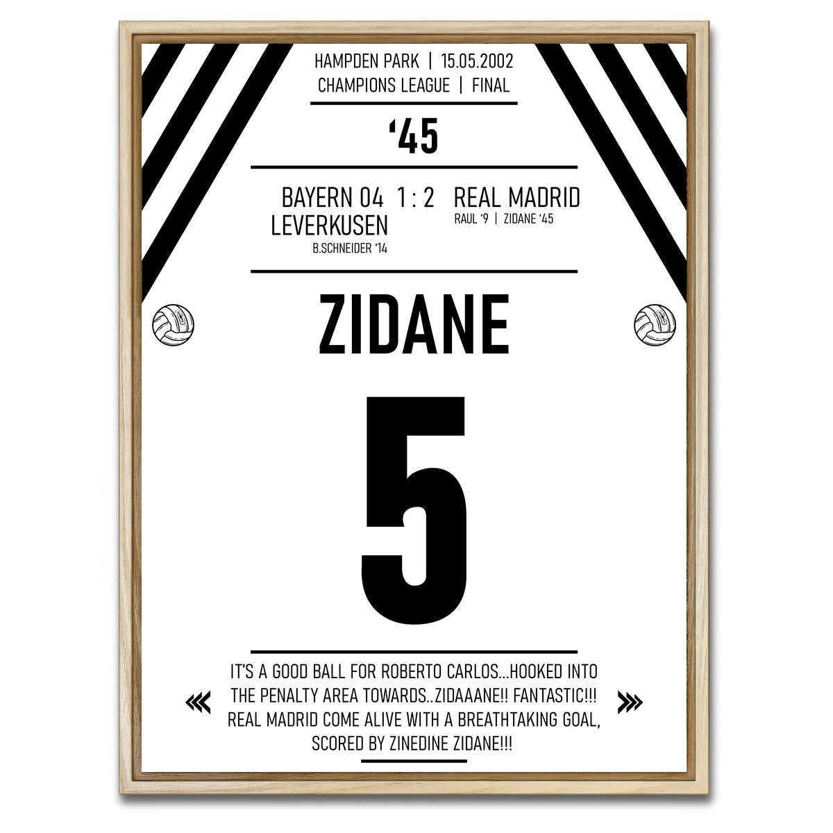 AUTO-MOCKUP WHITE | Zidane | 1 Piece | Natural Framed Canvas | group=3x4