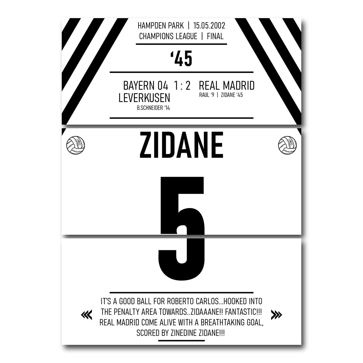 AUTO-MOCKUP WHITE | Zidane | 3 Piece | Gallery Wrap Canvas | group=8x18_stacked