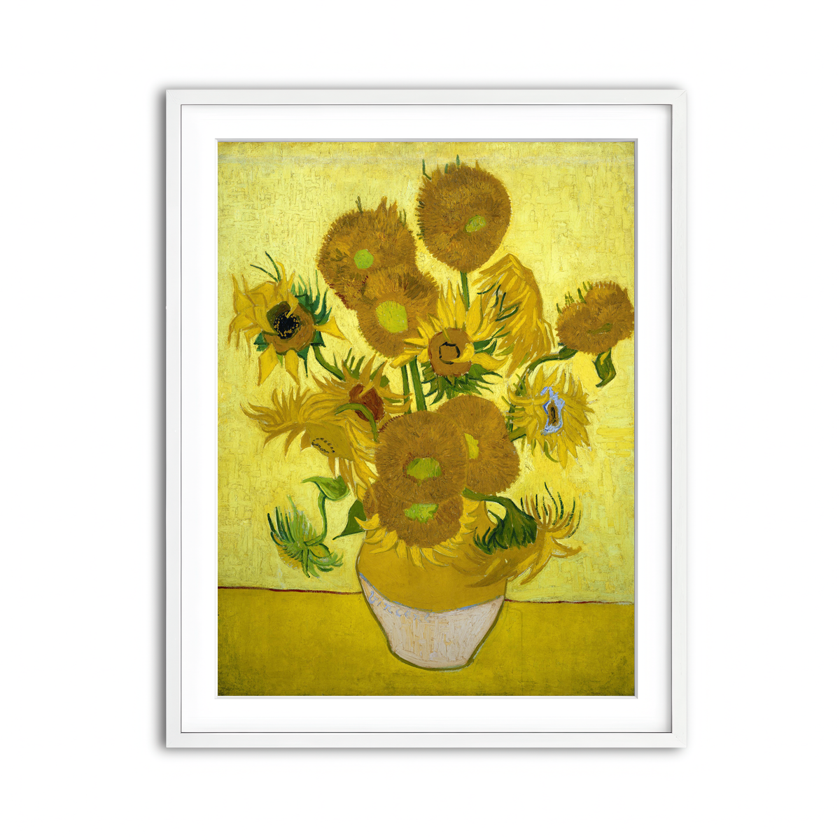 Framed Print 3x4 White