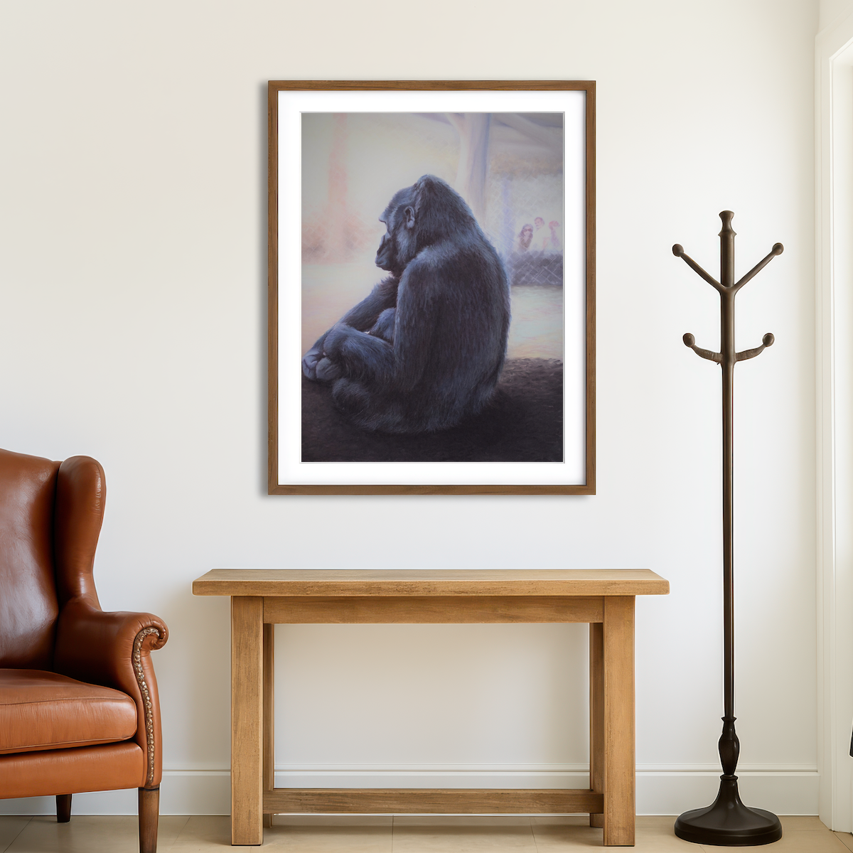 AUTO-MOCKUP ROOM | Zoo Blues Wall Art