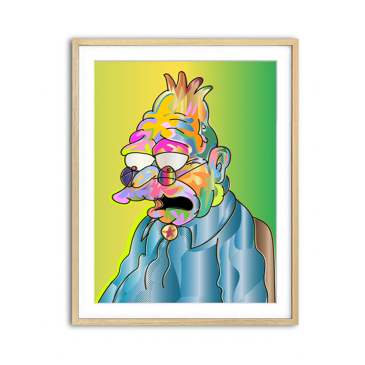 Framed Print 3x4 Natural