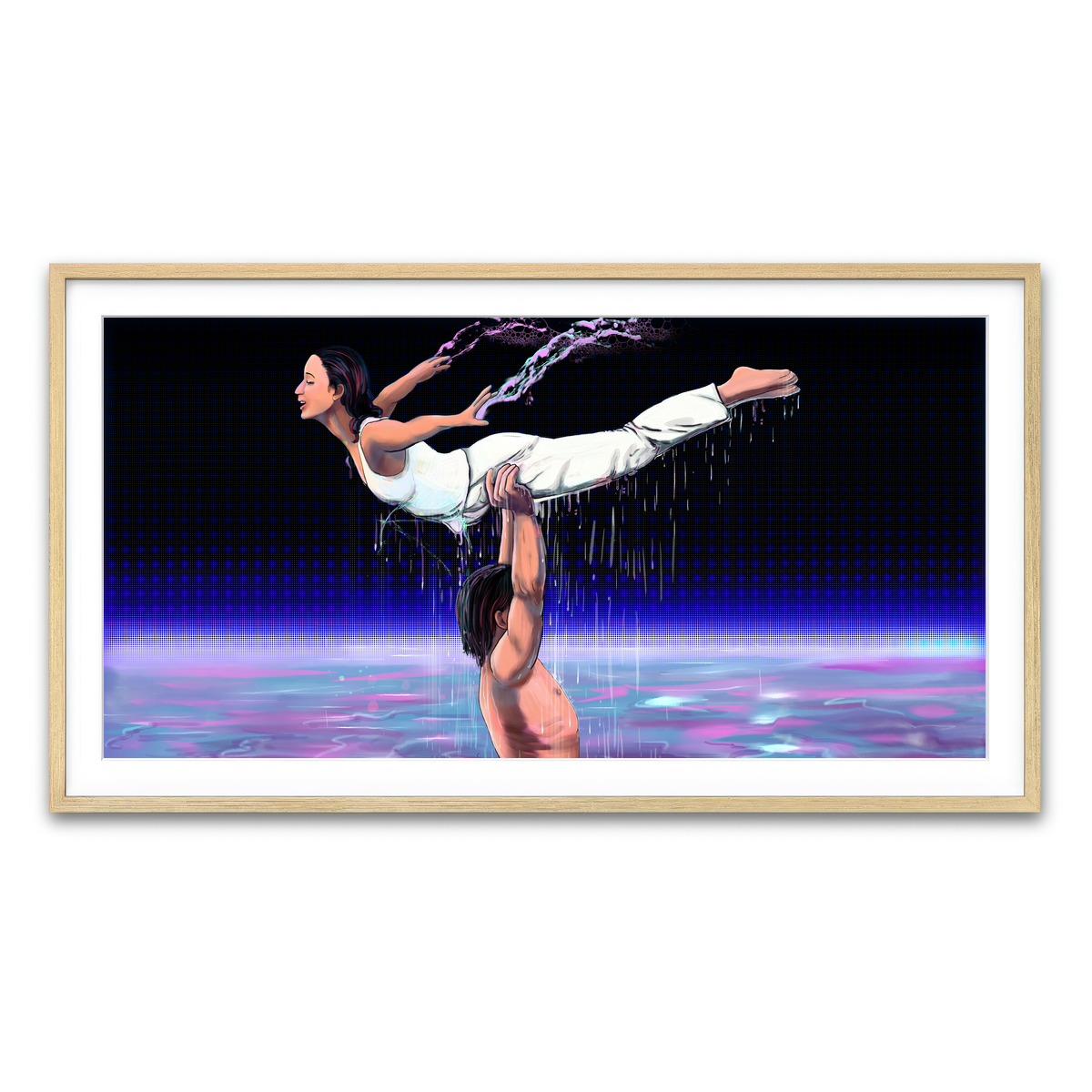 Framed Print 2x1 Natural