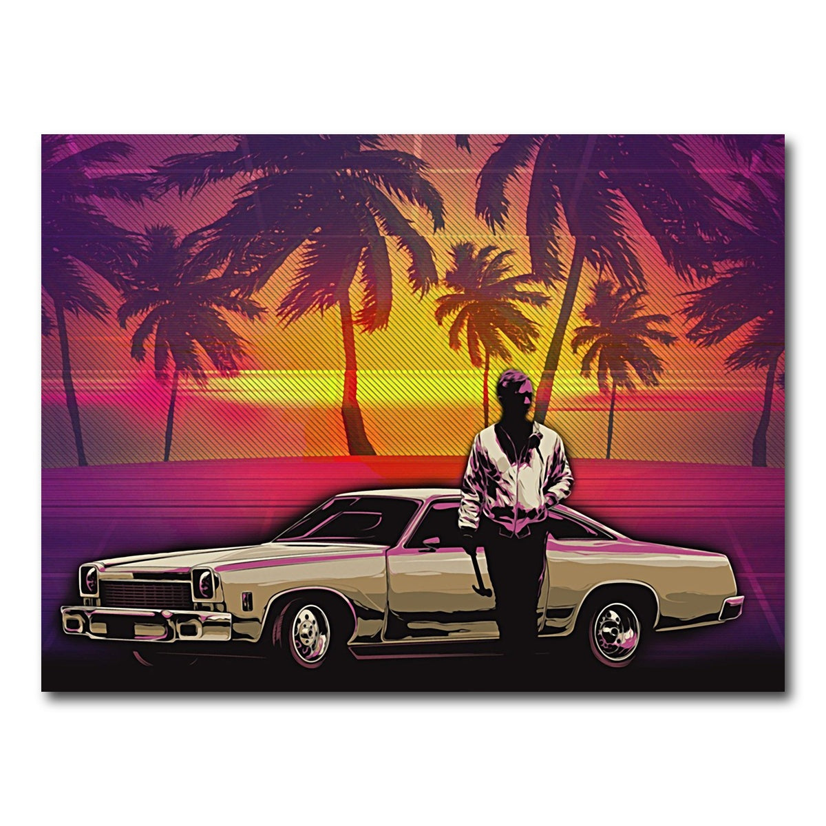 AUTO-MOCKUP WHITE | abstract drive | 1 Piece | Gallery Wrap Canvas | group=4x3