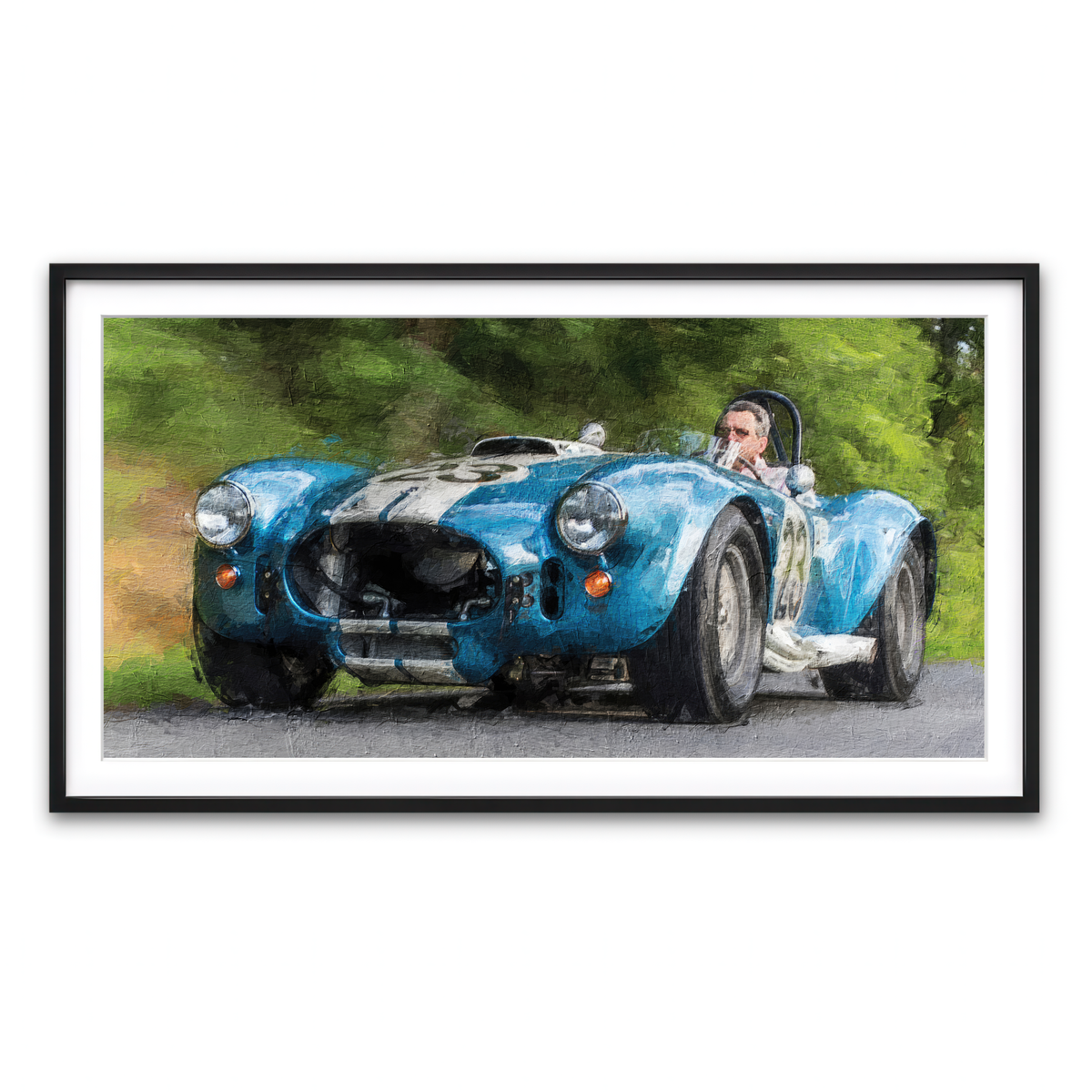 Framed Print 2x1 Black