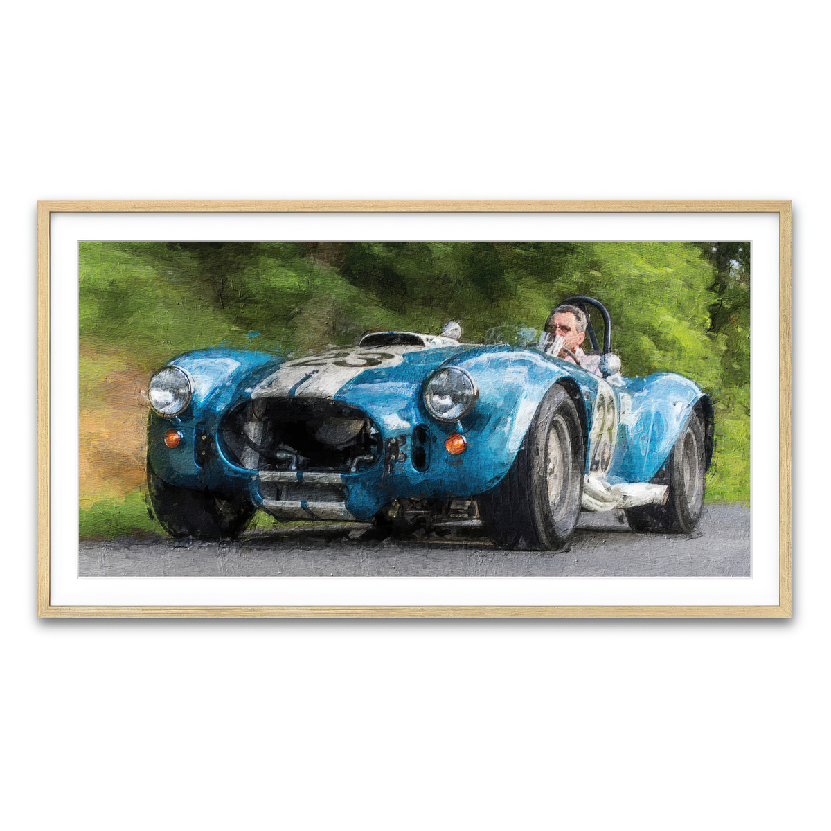 Framed Print 2x1 Natural