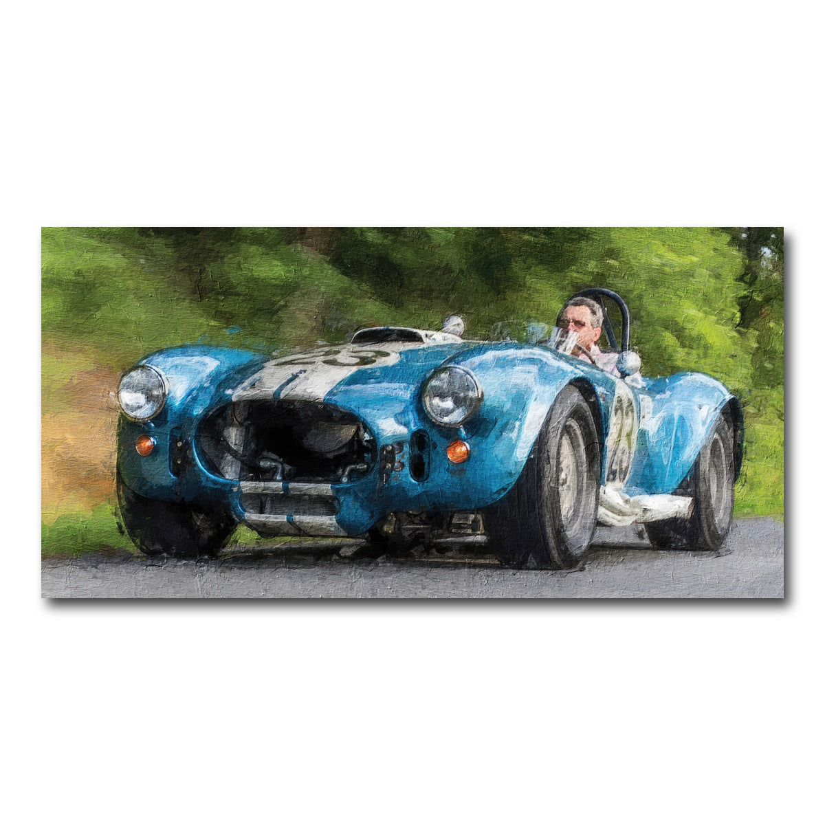AUTO-MOCKUP WHITE | ac cobra 1 | 1 Piece | Gallery Wrap Canvas | group=2x1