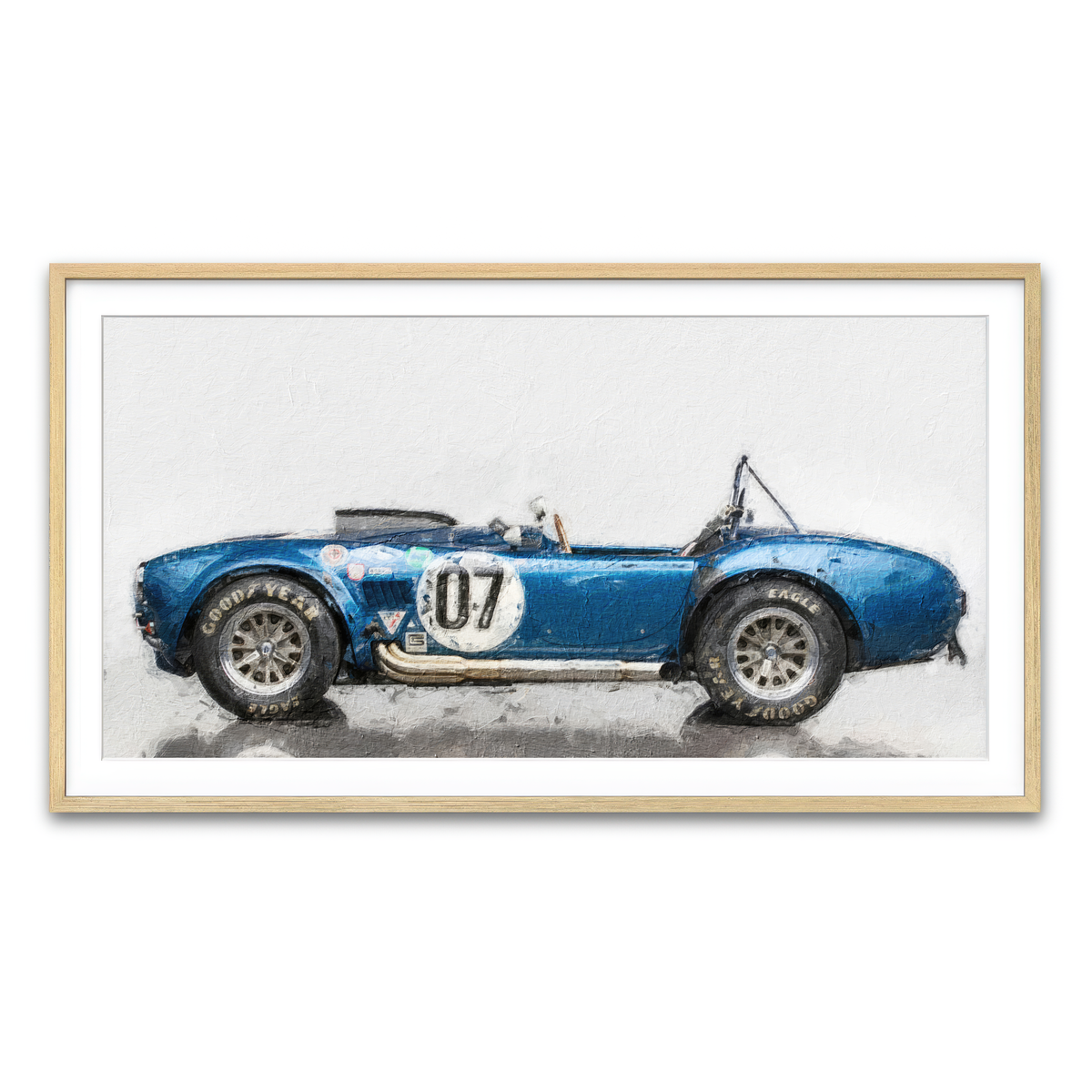 Framed Print 2x1 Natural