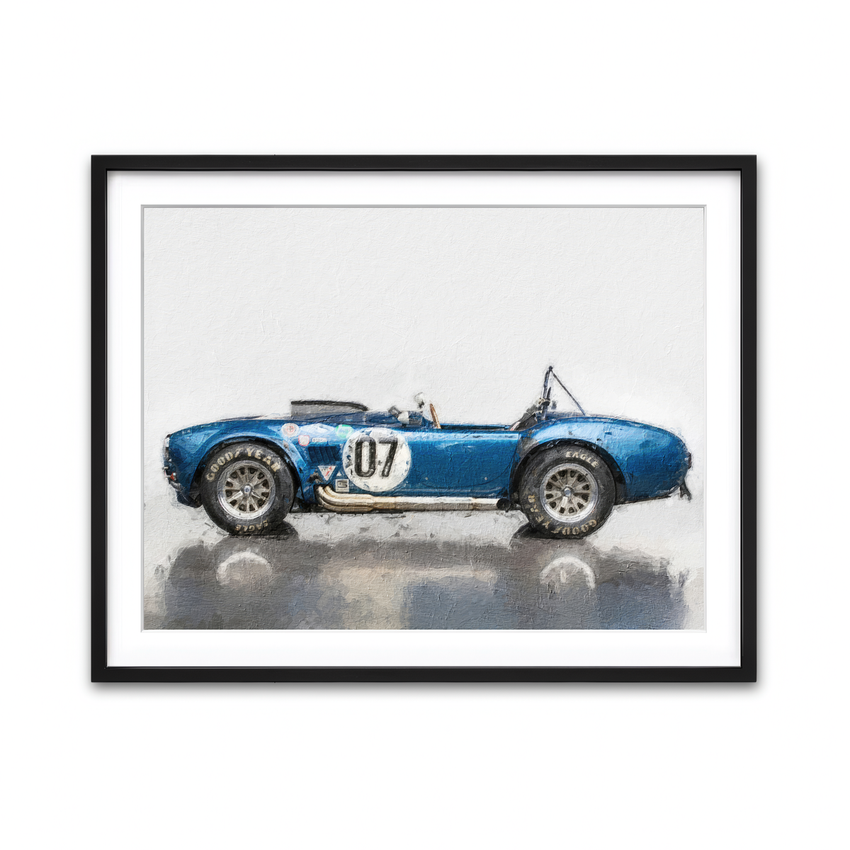 Framed Print 4x3 Black