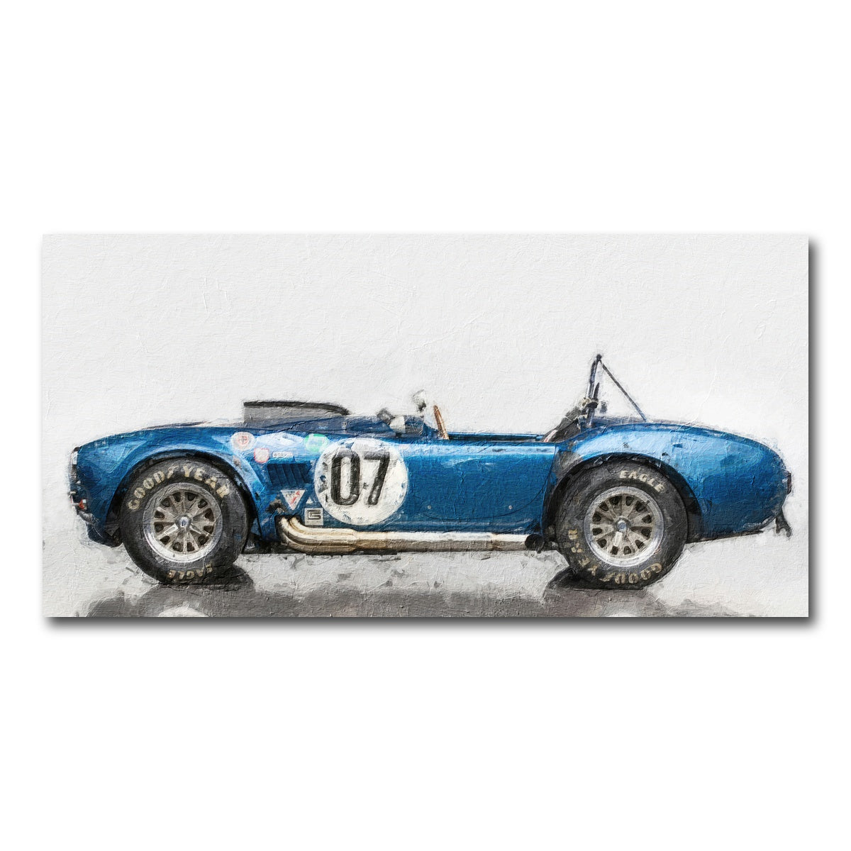 AUTO-MOCKUP WHITE | ac cobra 2 | 1 Piece | Gallery Wrap Canvas | group=2x1