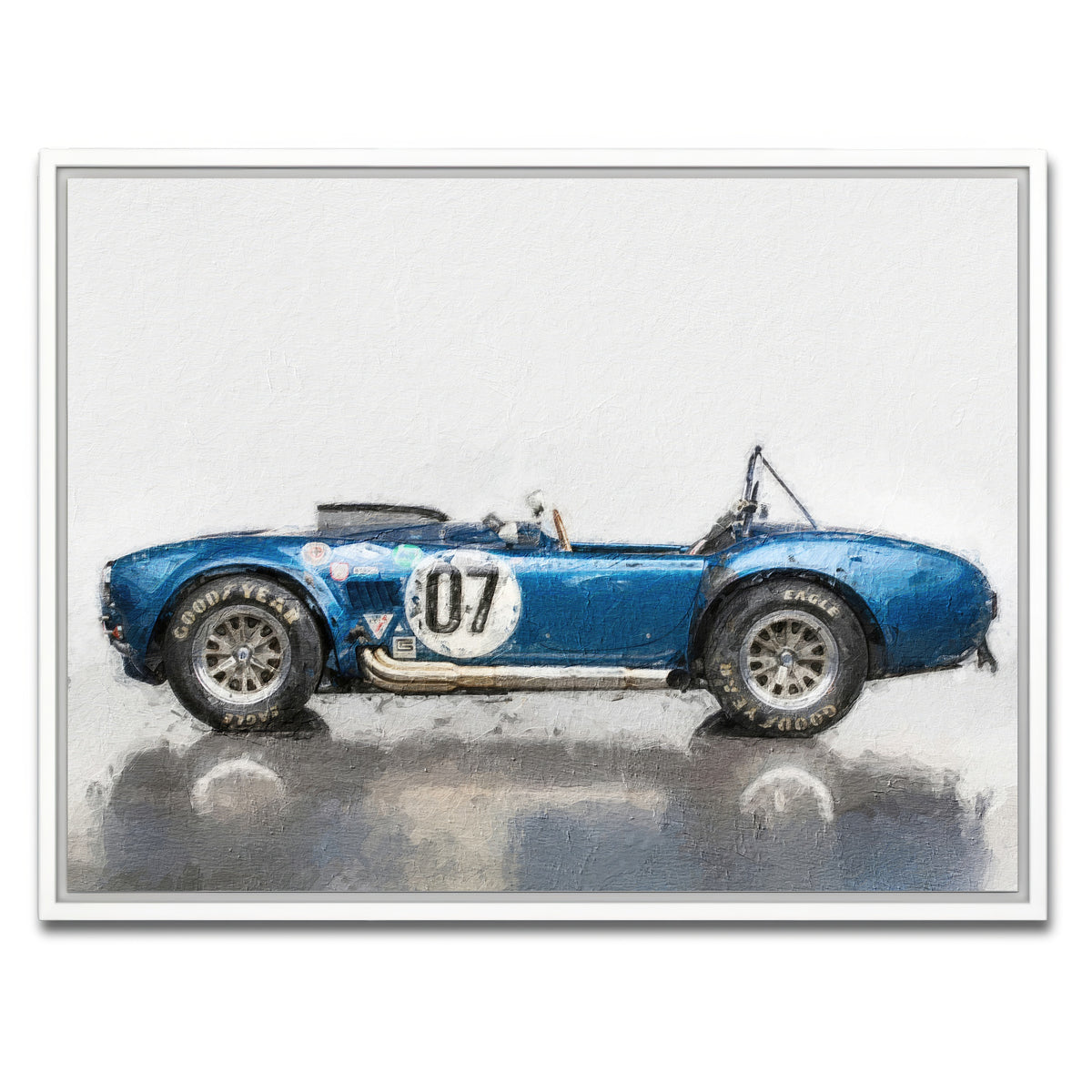 AUTO-MOCKUP WHITE | ac cobra 2 | 1 Piece | White Framed Canvas | group=4x3
