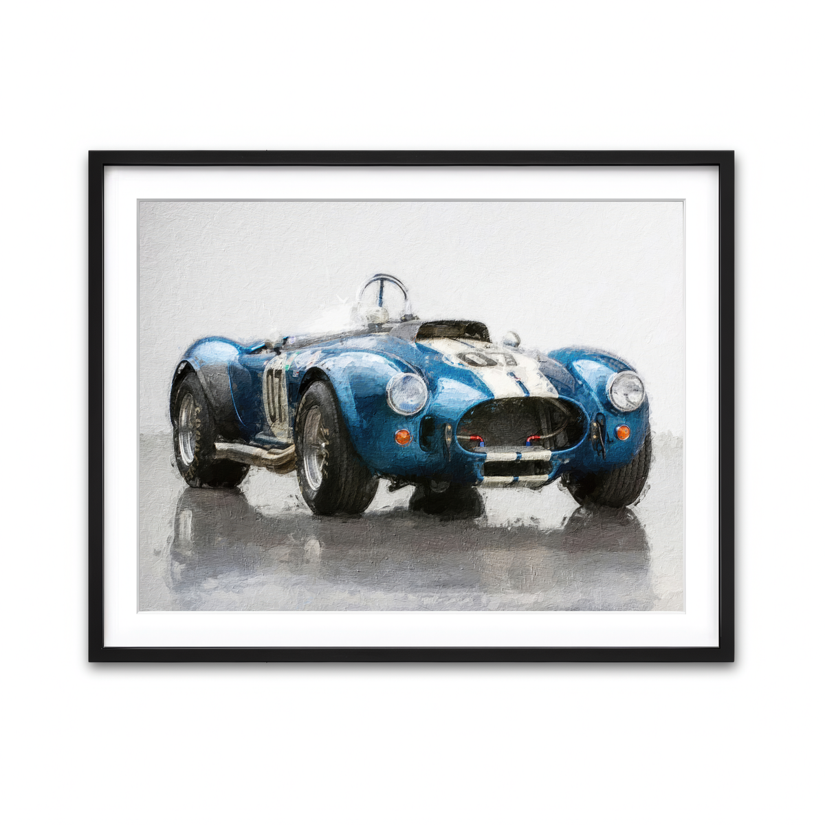 Framed Print 4x3 Black