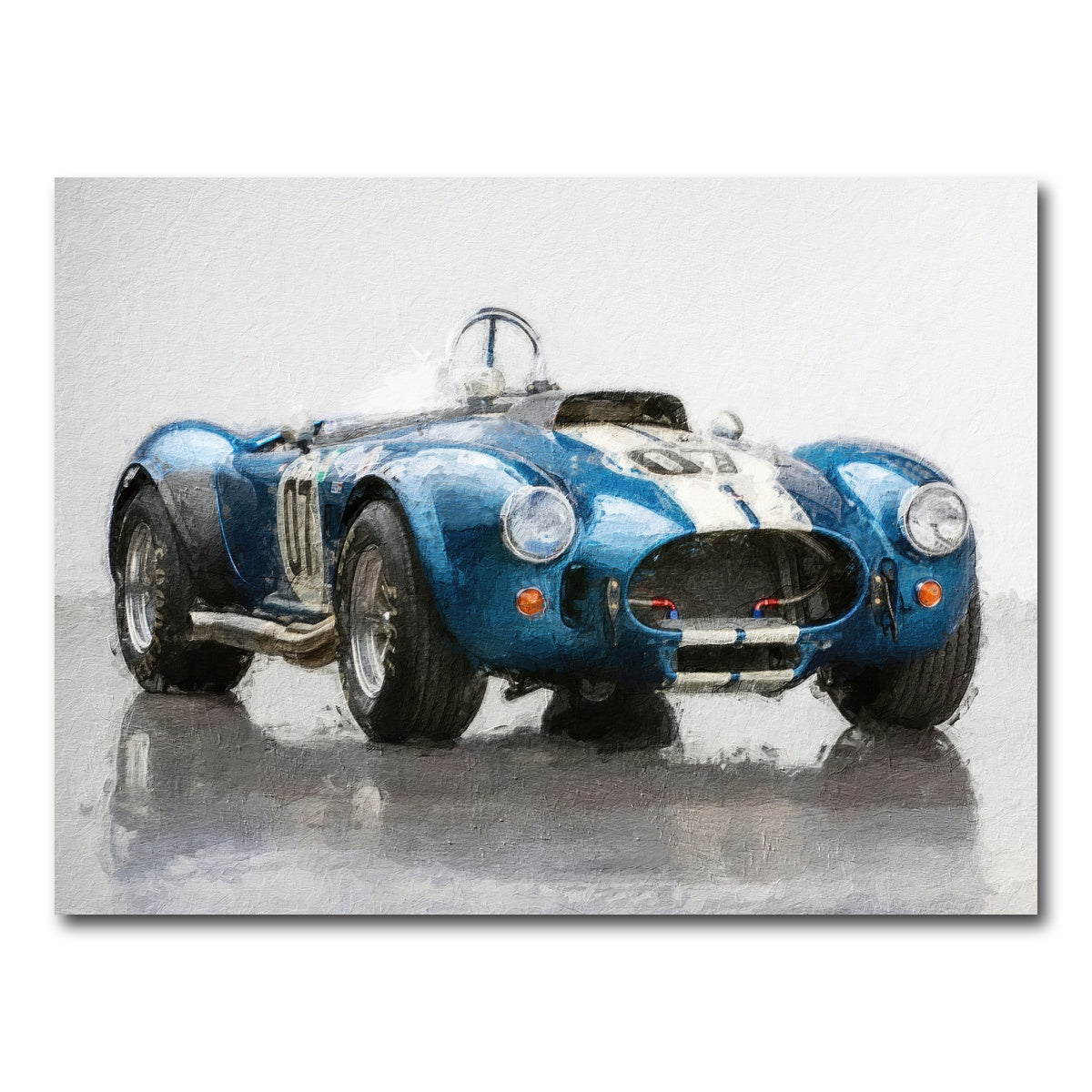 AUTO-MOCKUP WHITE | ac cobra 5 | 1 Piece | Gallery Wrap Canvas | group=4x3