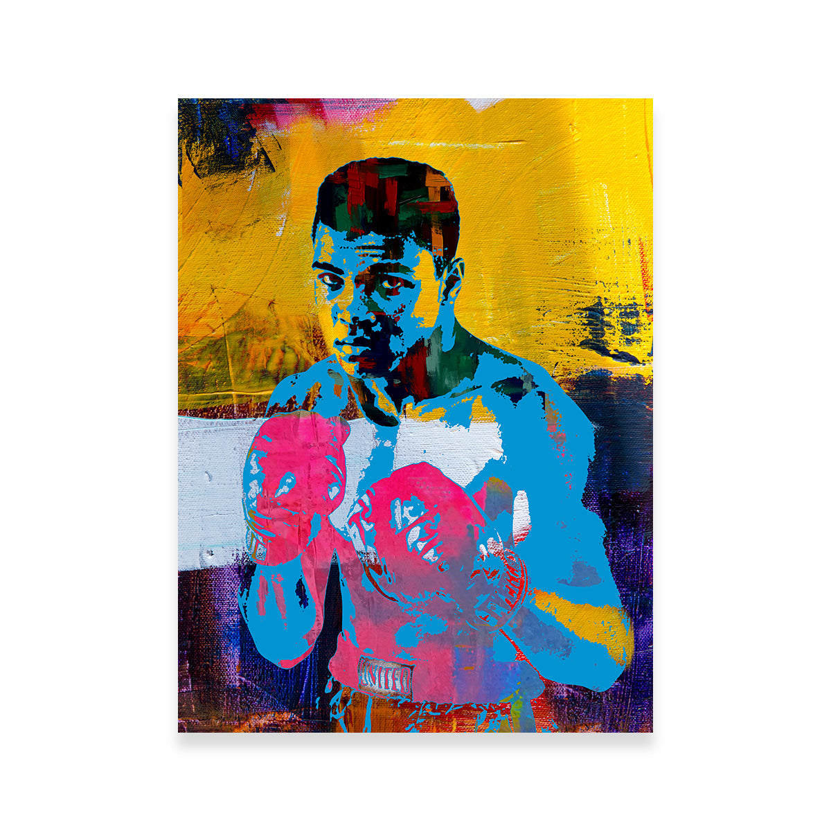 Ali Color Splash Wall Art